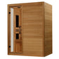 Dynamic Toscana Elite Ultra Low EMF Indoor Infrared Sauna in Canadian Hemlock (3-Person Capacity)
