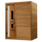 Dynamic Toscana 3-person Low EMF (Between 5-10MG) FAR Indoor Infrared Sauna (Canadian Hemlock)