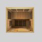 Dynamic Lugano Elite Ultra Low EMF Indoor Infrared Sauna in Canadian Hemlock (3-Person Capacity)