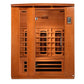 Dynamic Lugano Full Spectrum Near Zero EMF Indoor Infrared Sauna in Canadian Hemlock (3-Person Capacity)