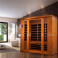 Dynamic Bergamo Elite Ultra Low EMF Indoor Infrared Sauna in Canadian Hemlock (4-Person Capacity)