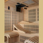 Dynamic Monaco Elite Ultra Low EMF Indoor Infrared Sauna in Canadian Hemlock (6-Person Capacity)