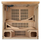 Dynamic Monaco Elite Ultra Low EMF Indoor Infrared Sauna in Canadian Hemlock (6-Person Capacity)