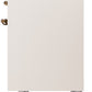 ILVE Nostalgie II 40" Dual Fuel Natural Gas Range in Antique White with Bronze Trim, UPD40FNMPAWB