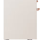 ILVE Nostalgie II 40" Dual Fuel Natural Gas Range in Antique White with Copper Trim, UPD40FNMPAWP