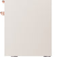 ILVE Nostalgie II 40" Dual Fuel Natural Gas Range in Antique White with Copper Trim, UPD40FNMPAWP