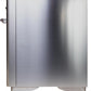 ILVE Majestic II 48" Dual Fuel Natural Gas Range in Stainless Steel with Chrome Trim, UM12FDNS3SSC