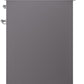ILVE Nostalgie II 30" Induction Range with Element Stove and Electric Oven in Matte Graphite with Chrome Trim, UPI304NMPMGC