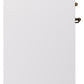 ILVE Nostalgie II 30" Induction Range with Element Stove and Electric Oven in White with Bronze Trim, UPI304NMPWHB