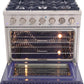 TEST - Kucht Professional 36 inch 5.2 Cu. Ft. Gas Range