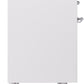 ILVE Nostalgie II 40" Induction Range with Element Stove and Electric Oven in White with Chrome Trim, UPDI406NMPWHC