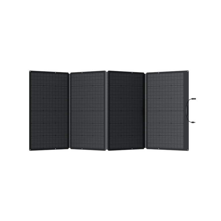 EcoFlow Package - DELTA Pro Portable Power Station (3600Wh),1 x  Portable Solar Panel (400W), Transfer Switch and Extra Battery Cable