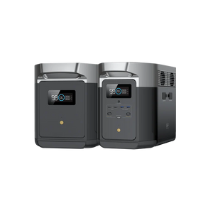 EcoFlow Package - DELTA Max 2000 Portable Power Station (2016Wh) and 1 x Extra Battery
