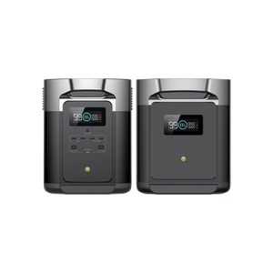 EcoFlow Package - DELTA Max 2000 Portable Power Station (2016Wh) and 1 x Extra Battery