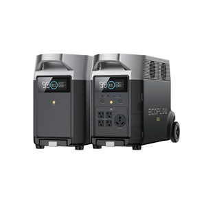 EcoFlow Package - DELTA Pro Portable Power Station (3600Wh) and 1 x Extra Battery