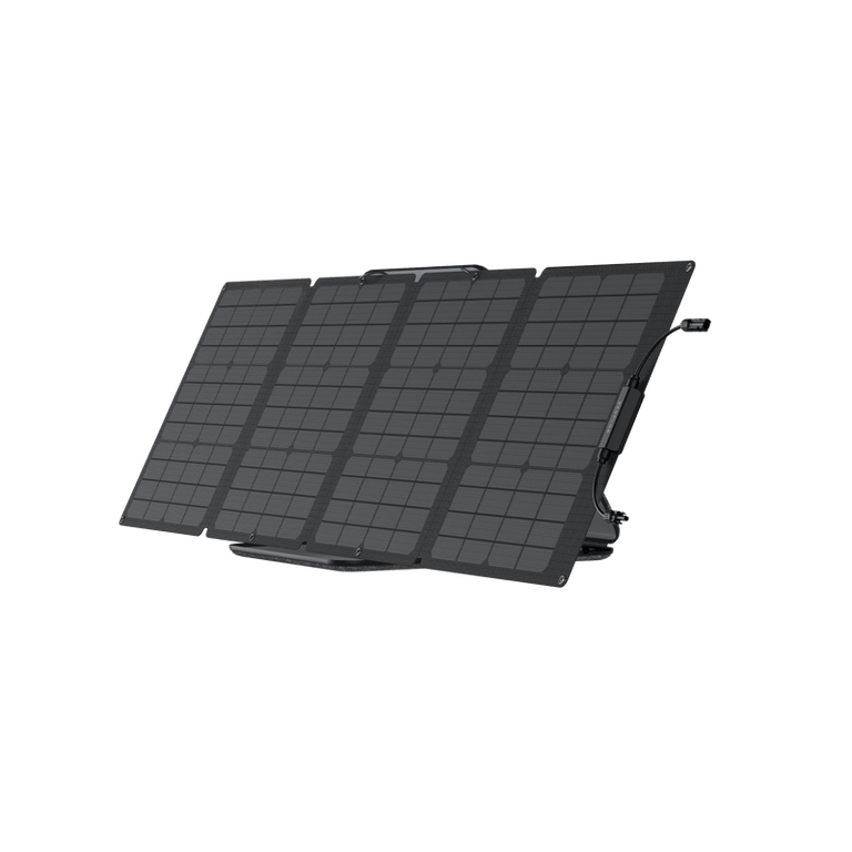 EcoFlow Package - RIVER 2 Portable Power Station (256WH) and 1x Portable Solar Panel (110W)