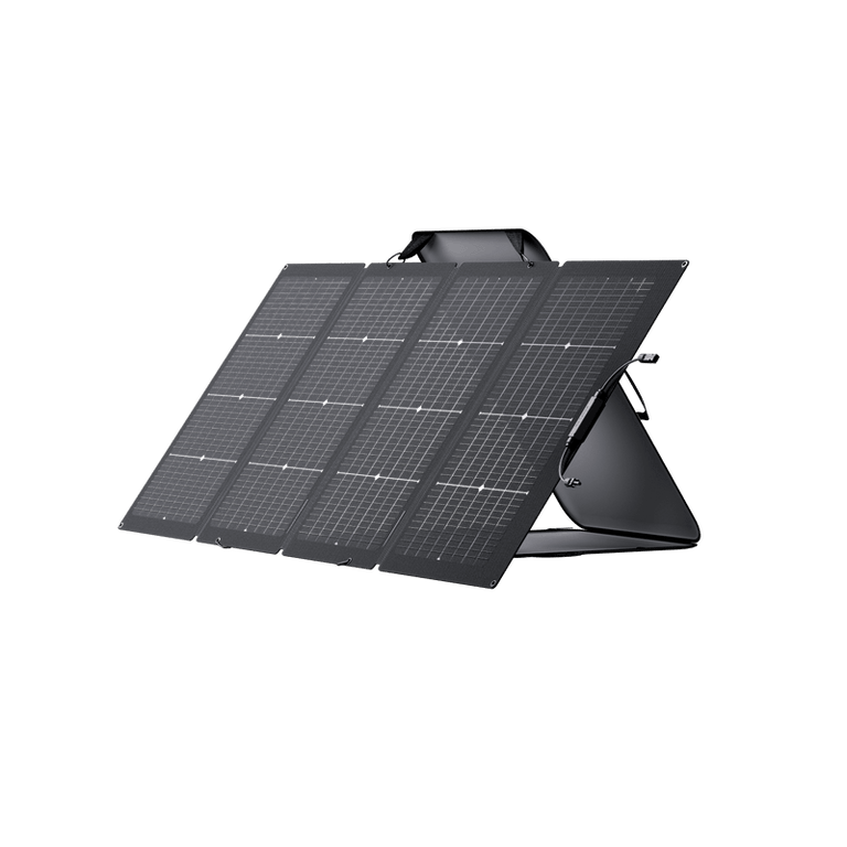 EcoFlow Package - DELTA Max 2000 Portable Power Station (2016Wh) and 4 x Bifacial Portable Solar Panel (220W)