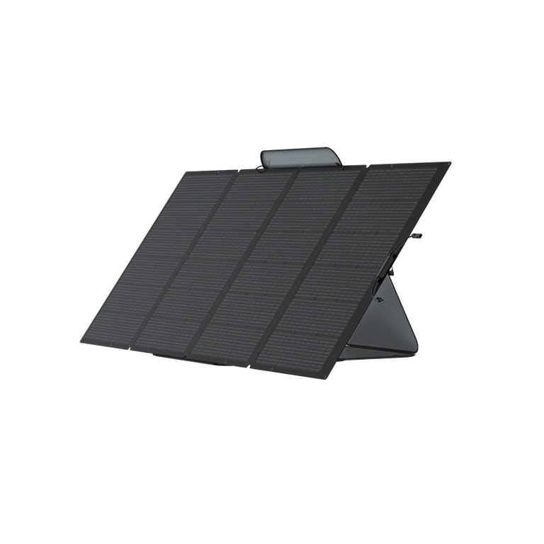 EcoFlow Package - DELTA Pro Portable Power Station (3600Wh),1 x  Portable Solar Panel (400W), Transfer Switch and Extra Battery Cable
