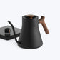 Fellow Stagg EKG Pro Studio Electric Kettle in Matte Black with Walnut Accents | Studio Edition