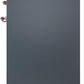 ILVE Nostalgie II 30" Induction Range with Element Stove and Electric Oven in Blue Grey with Copper Trim, UPI304NMPBGP