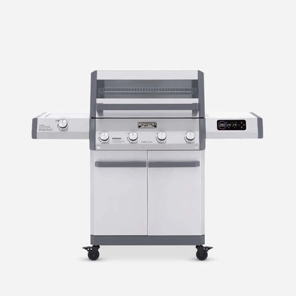 Monument Grills Eminence 405 Series | 4 Burner Tech Propane Gas Grill in Stainless Steel