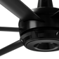 Big Ass Fans es6 60" Ceiling Fan in Black, 7" Downrod, Indoor or Covered Outdoor