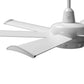 Big Ass Fans es6 60" Ceiling Fan in White, 7" Downrod, Indoor or Covered Outdoor