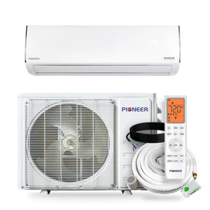 Pioneer® Diamante Essenza™ 11,500 BTU 230V High-Wall Mini Split System with 16 Ft. Kit