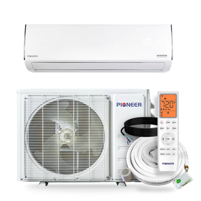 Pioneer® Diamante Essenza™ 11,500 BTU 230V High-Wall Mini Split System with 16 Ft. Kit
