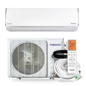 Pioneer® Diamante Essenza™ 23,000 BTU 230V High-Wall Mini Split System with 16 Ft. Kit