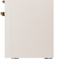 ILVE Nostalgie II 48" Induction Range with Element Stove and Electric Oven in Antique White with Bronze Trim, UPI486NMPAWB
