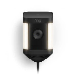 Ring Spotlight Cam Plus Outdoor/Indoor 1080p Plug-In Surveillance Camera - Black