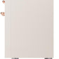 ILVE Nostalgie II 48" Dual Fuel Propane Gas Range in Antique White with Copper Trim, UP48FNMPAWPLP