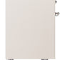 ILVE Nostalgie II 40" Dual Fuel Propane Gas Range in Antique White with Chrome Trim, UPD40FNMPAWCLP