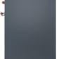 ILVE Nostalgie II 30" Dual Fuel Propane Gas Range in Blue Grey with Copper Trim, UP30NMPBGPLP