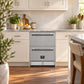 FORNO Como 24" 4.87 cu. ft. Outdoor/Indoor Drawer Refrigerator in Stainless Steel, FDROD1611-24S