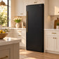 FORNO Maderno 28" 13.6 cu. ft. Right Swing Convertible Upright Freezer/Refrigerator in Black with Antique Brass Handle, FFFFD1722-28BLK-RS