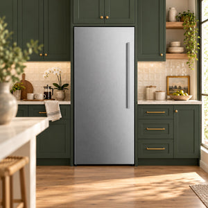 FORNO Maderno 28" Left Swing Convertible Freestanding Refrigerator/Freezer, FFFFD1722-28LS