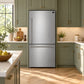 FORNO Espresso Milano 31" 17.2 cu. ft. Right Swing Refrigerator and Bottom Freezer in Stainless Steel, FFFFD1785-31S