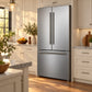 FORNO Rivello 36" French Door Standard Depth Refrigerator with Water and Ice Dispenser in Stainless Steel, FFFFD1783-36S