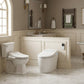 FORNO Acqua Luxurious Smart Toilet (Bidet, Heated Seat, Auto Flush, Auto Lid, Powerful Flush, Sleek Tankless Design), CSTPB1