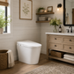 FORNO Acqua Luxurious Smart Toilet (Auto Flush, Auto Lid, Powerful Flush, Sleek Tankless Design), CSTPA0