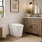 FORNO Acqua Luxurious Smart Toilet (Heated Seat, Auto Flush, Auto Lid, Powerful Flush, Sleek Tankless Design), CSTPB0