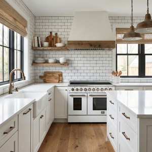 FORNO Paolo 48" 6.7 cu. ft. Freestanding Electric Range with True Convection Oven in White with Antique Brass Accents, FFSEL6011-48WHT