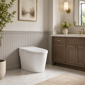 FORNO Acqua Luxurious Smart Toilet (Heated Seat, Auto Flush, Auto Lid, Powerful Flush, Sleek Tankless Design), CSTPB0