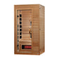 Dynamic Martin Full Spectrum Near Zero EMF Indoor Infrared Sauna in Canadian Hemlock (1-2 Person Capacity)