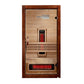 Dynamic Santorini Full Spectrum Near Zero EMF Indoor Infrared Sauna in Canadian Hemlock (1-2 Person Capacity)