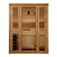 Golden Designs Andermatt Edition Traditional Steam Sauna in Pacific Premium Clear Cedar (3-Person Capacity)