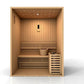 Golden Designs Sundsvall Edition Traditional Indoor Sauna with Canadian Red Cedar Interior and Pacific Premium Clear Cedar Exterior (2-Person Capacity)