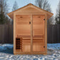 Golden Designs Arlberg Traditional Outdoor Sauna in Canadian Hemlock (3-Person Capacity)